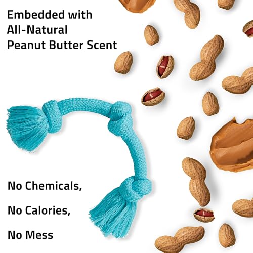 Tug Rope Dog Toys for Large Breed Dogs (Jumbo (VALUE 2-Pack) / Peanut Butter & Beef)