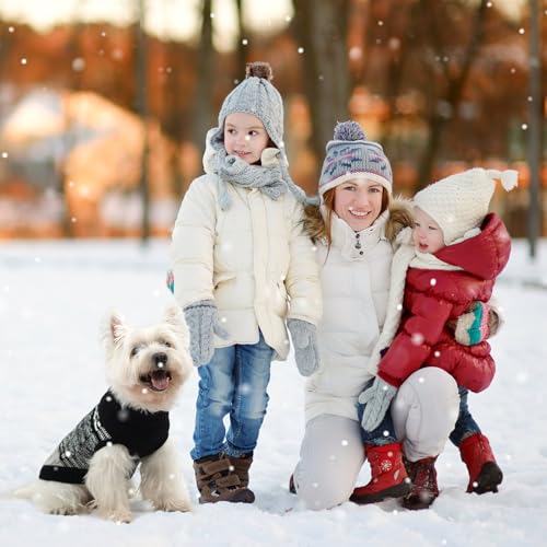 Dog Sweater for Small Medium Dogs (Small/Medium / #1 Black)