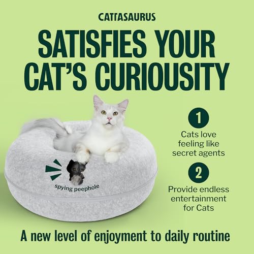Peekaboo Cat Cave Duo Jumbo Set (Light Gray + Light Gray / Jumbo)