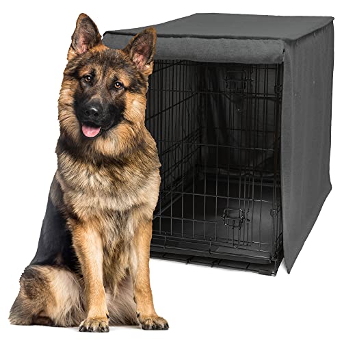 Metal Dog Crate Cover 48 inch (48.75"L x 30.75"W x 32.5"H)