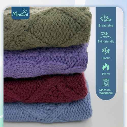 Turtleneck Dog Sweater (Large / Light Purple)