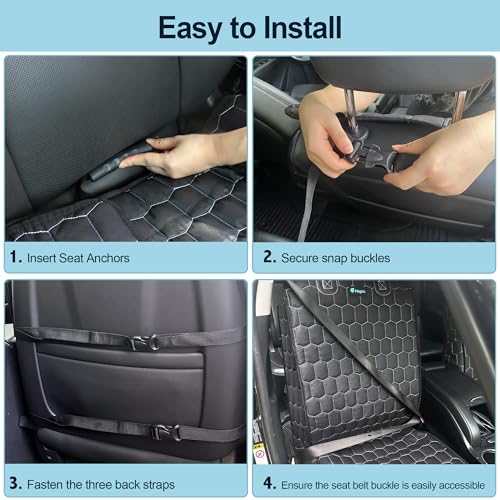 2 Pack Front Seat Covers for Dogs (2-Pack)