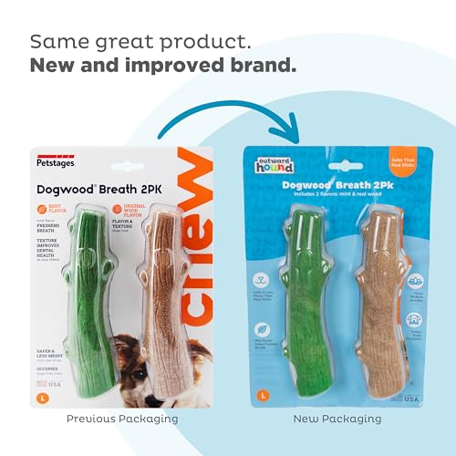 Dogwood Breath Stick Dog Chew Toy (Dogwood & Fresh Breath)