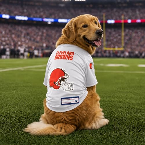 NFL Cleveland Browns Stretch Pet Jersey (Cleveland Browns / X-Large)