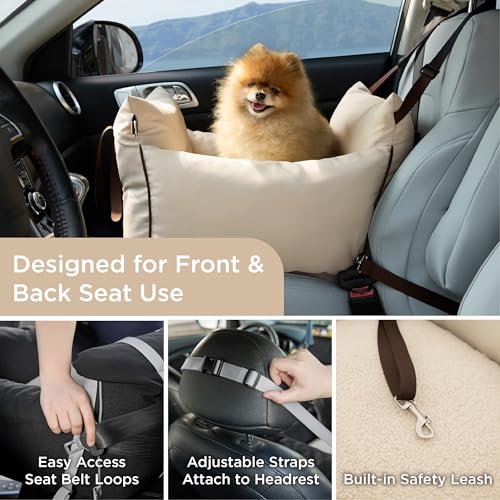 Lesure Dog Car Seat for Small Dogs