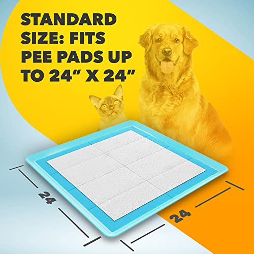 Dog Pee Pad Holder (Sky Blue / 1 Pack)