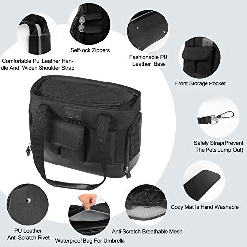 Cat Carrier Dog Carrier (Black)