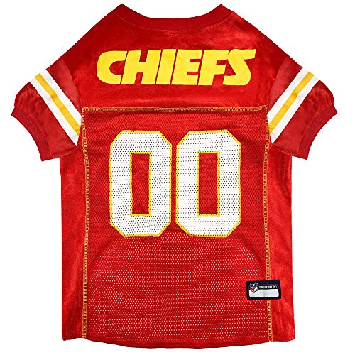 NFL Kansas City Chiefs Dog Jersey (Kansas City Chiefs / Large)