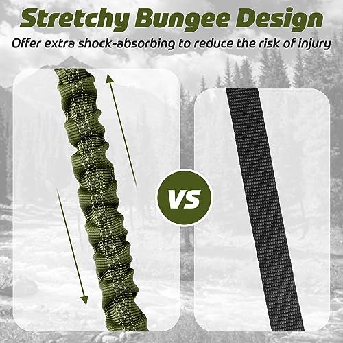 Tactical Dog Leash (Max: 5.2ft / Green)