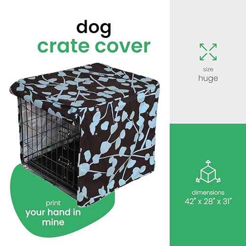 Your Hand in Mine Dog Crate Cover (Your Hand in Mine / 42.0"L x 28.0"W x 31.0"H)