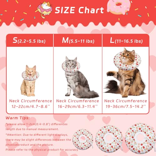 Cat Cone Collar Soft (Pink Cherry / Small)