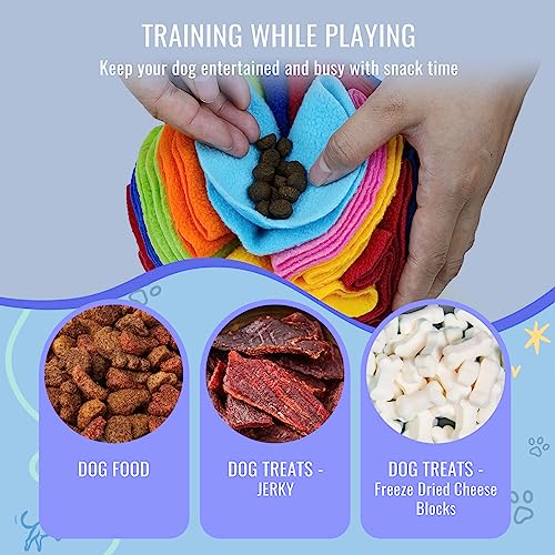 Pet Snuffle Ball (Rainbow color upgrade / 15cm)