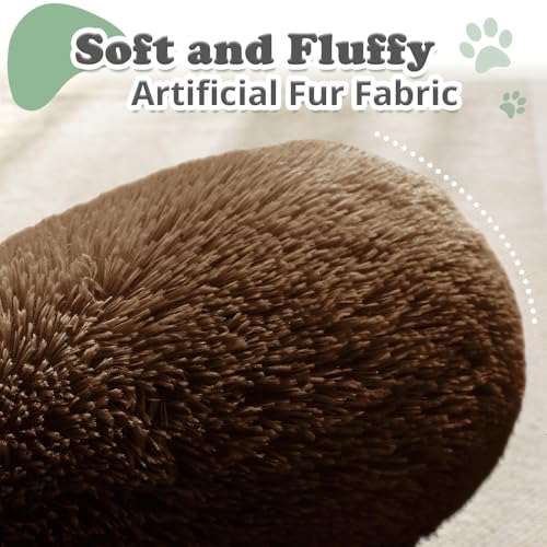 Dog & Cat Bed (23" / Coffee)
