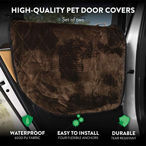 Velvet Car Door Protector (Chocolate)