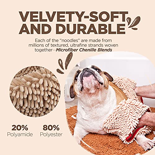 Soggy Doggy Super Shammy Absorbent Dog Towel (Beige)