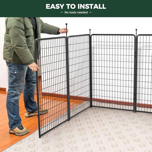 Rollick Dog Playpen (Black / 50"H)