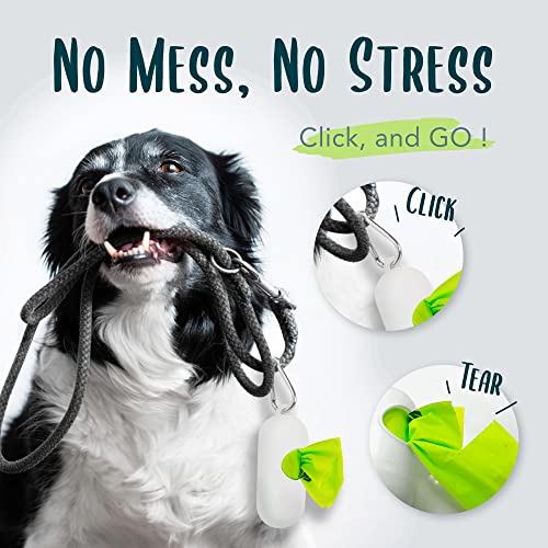 Compostable Dog Poop Bag Rolls (1 Count (Pack of 360))