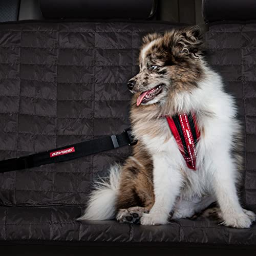 Click Dog Seat Belt Car Restraint (Black / Click - 17.5in - 26in)