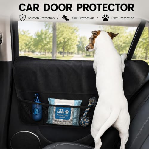 Dog Car Door Protector 2Pack Waterproof Anti Scratch SUV Truck Paw Guard