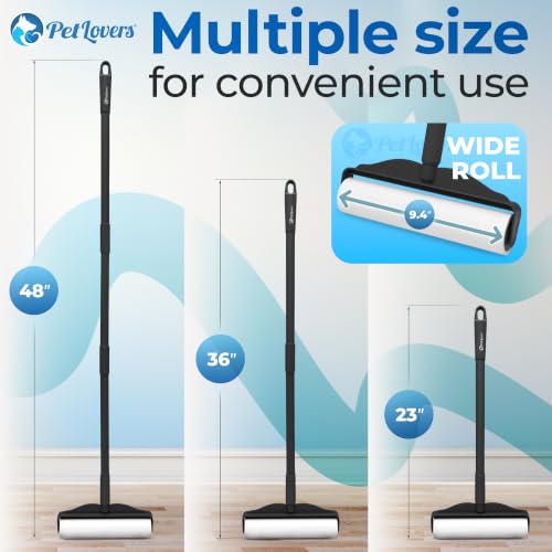 Large Lint Roller with 3 Refills