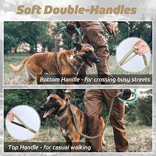 Tactical Dog Leash (Max: 6ft / Brown)