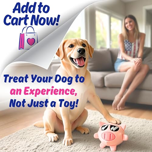 Dog Toy for Aggressive Chewers (Pink)