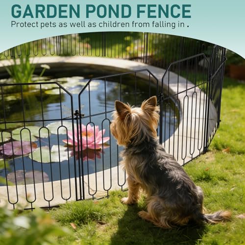 Garden Fence Total 10ft (Square arch with Curved)