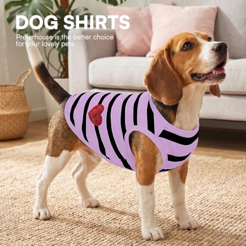 Dog Shirts for Small Dogs (Purple-Vest / Small)