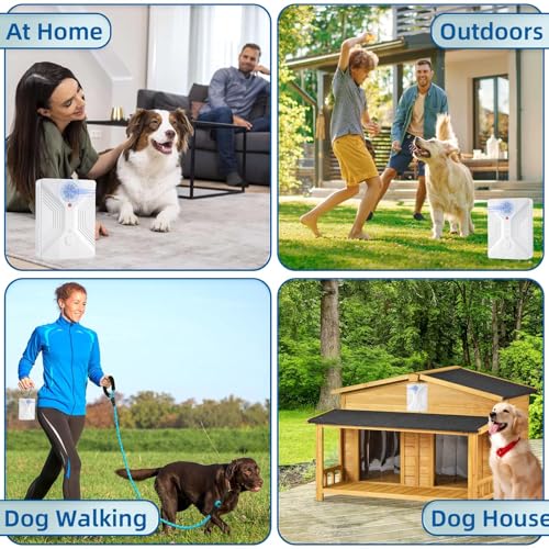 Ultrasonic Anti Barking Device (White)