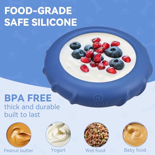 Dog Lick Bowl (Small / Dark blue)