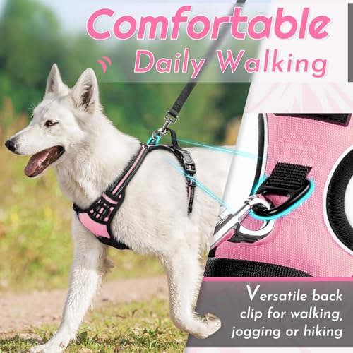 Dog Harness for Small Dogs (Small / Pink)