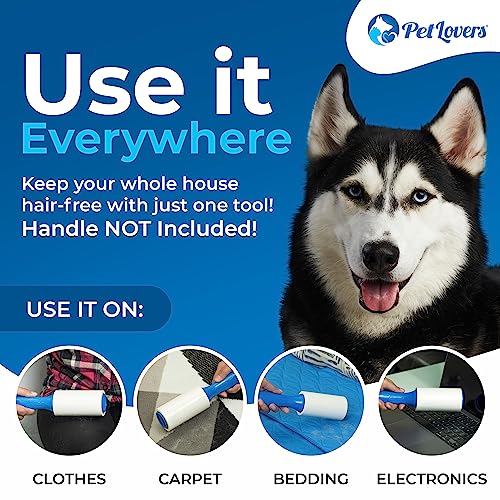 Extra Sticky Lint Roller 6 Pack of Refills Only