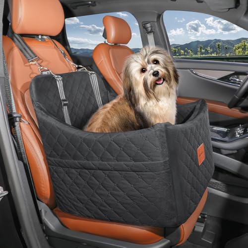 Small Dog Car Seat (Black / Medium)