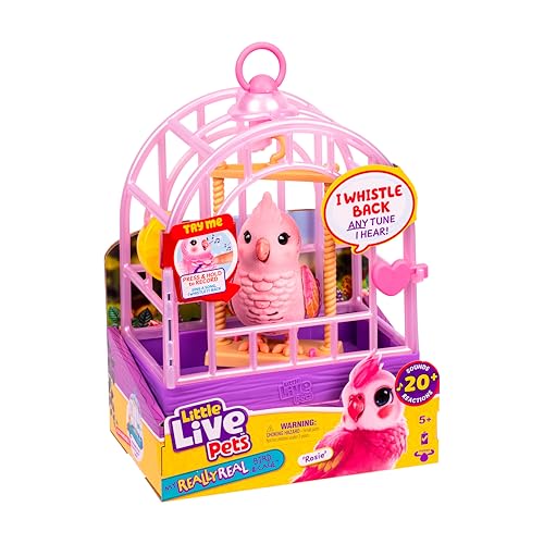 My Really Real Talking Bird Toy & Cage (Bird & Cage Rosie)