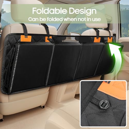 Dog Car Seat Cover for Back Seat (L - 51"W - For Car/SUV)
