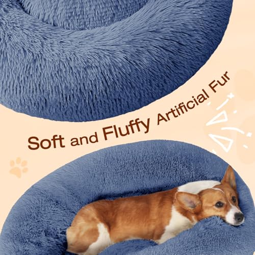 Dog Beds Large Sized Dog (36" / Medium Blue)