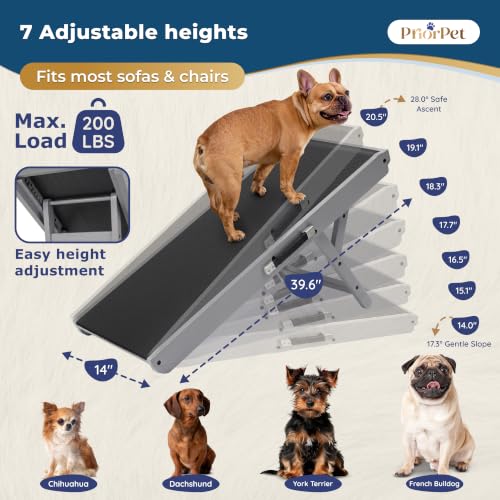 Dog Ramp for Couch (Gray)