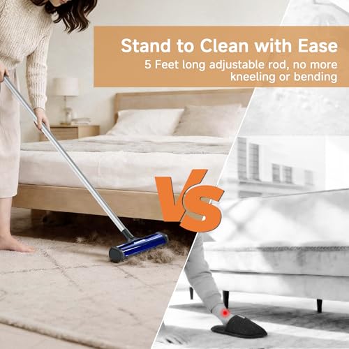 Pet Hair Remover for Carpet (blue)