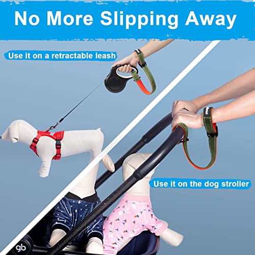 Short Dog Leash (Khaki Green / Short - 1 Pack)