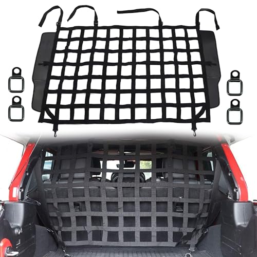 Dog Barrier Divider Net for Jeep Wrangler JK JL Unlimited 4