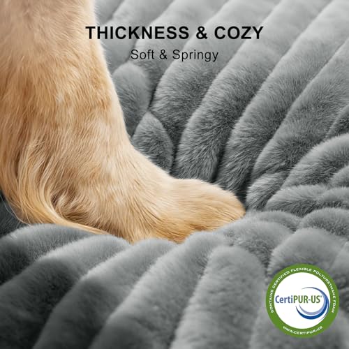 Dog Beds Large Sized Dog (Grey / XL(42"x20"x8"))
