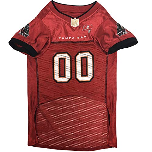 NFL NFC South Mesh Jersey for Dogs (Medium / Tampa Bay Buccaneers)