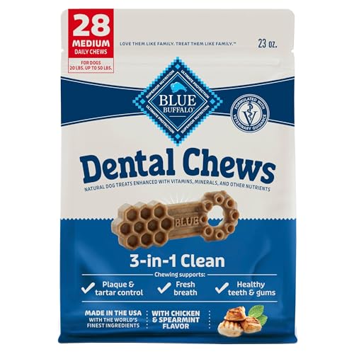 Chicken & Spearmint Medium Dental Chews (23 Ounce (Pack of 1))