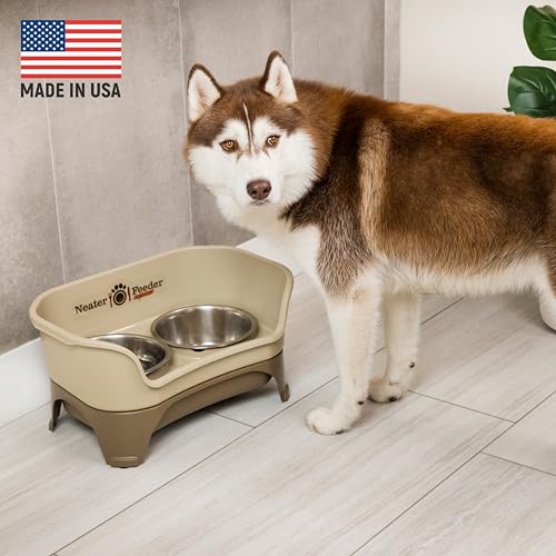 Express Model w (Medium to Large w/ Metal Slow Feed Bowl / Cappuccino)
