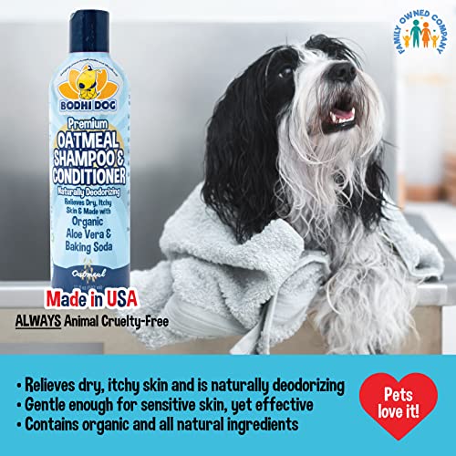 Grooming Bundle (1 Pack + 17 Ounce Shampoo / Blue + Shampoo)