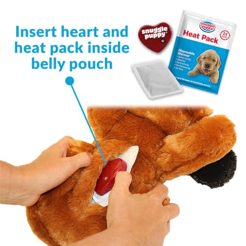 Snuggle Puppy Heartbeat Toy (Biscuit)