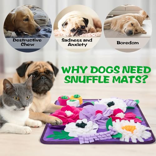 Snuffle Mat for Dogs (purple)