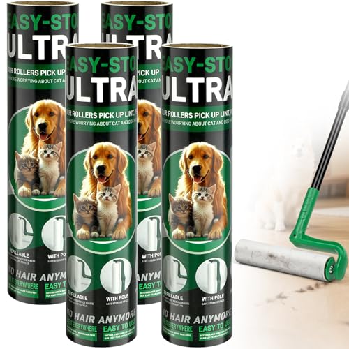 10 Inch Large Lint Roller Refills for Lint Remover (Green-1 / 10 Inch)