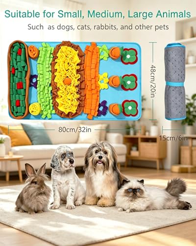Snuffle Mat for Dogs (32x20 inch)