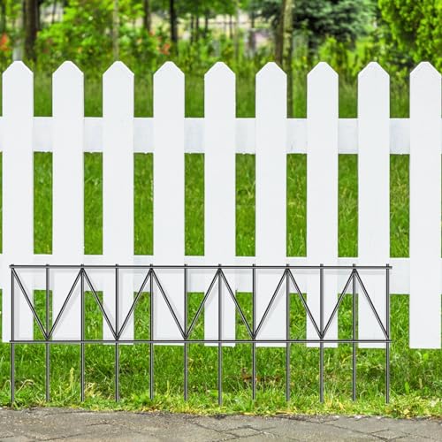15 Pack 24" L x 15" H Animal Barrier Fence (24" x 15" 15 pack / Black)